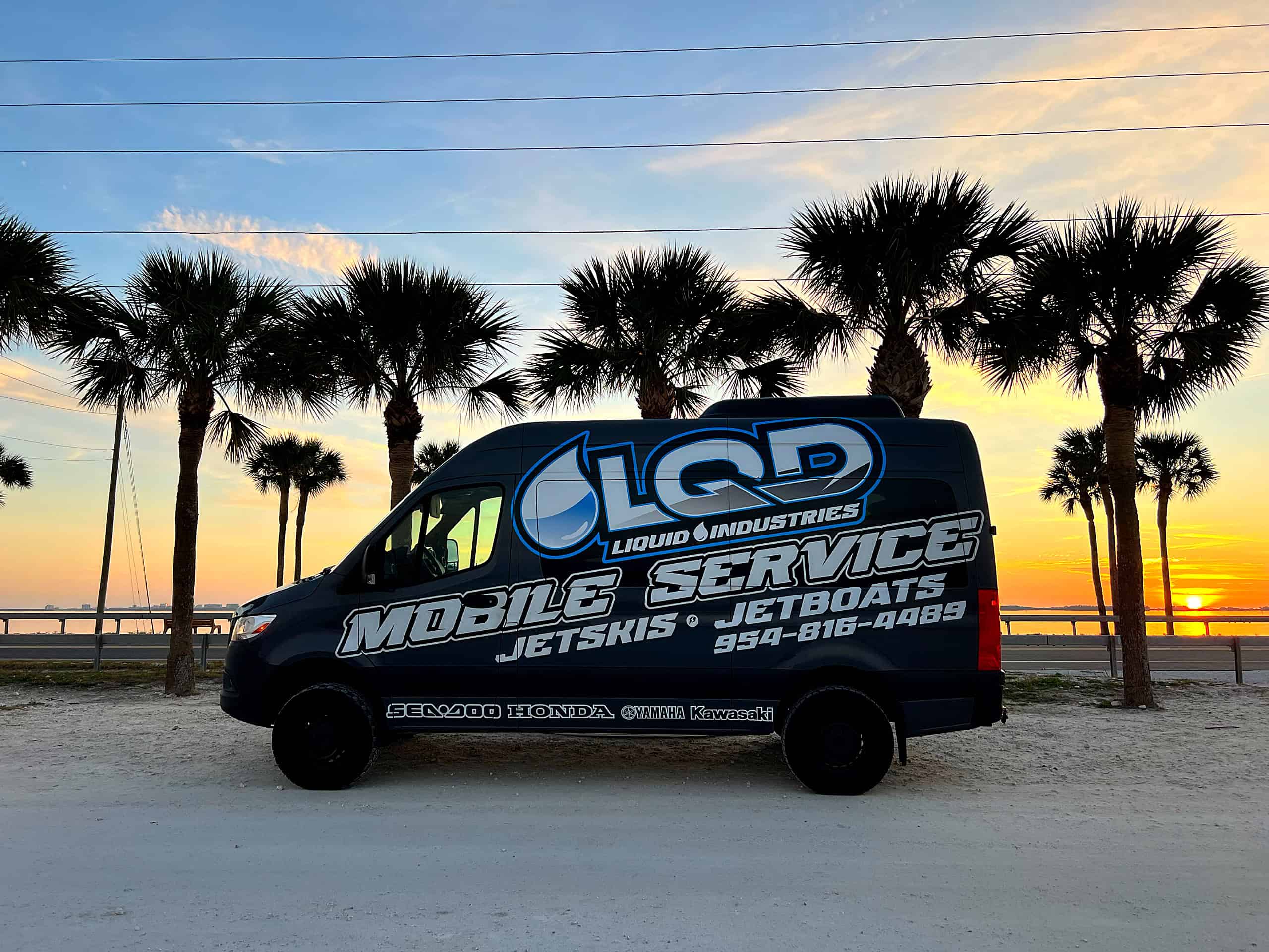 Jet Ski Service Van